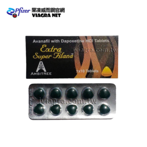 Extra Super Filana 黑水鬼雙效錠 200mg+60mg 10粒裝｜15分鐘極速勃起延時雙效
